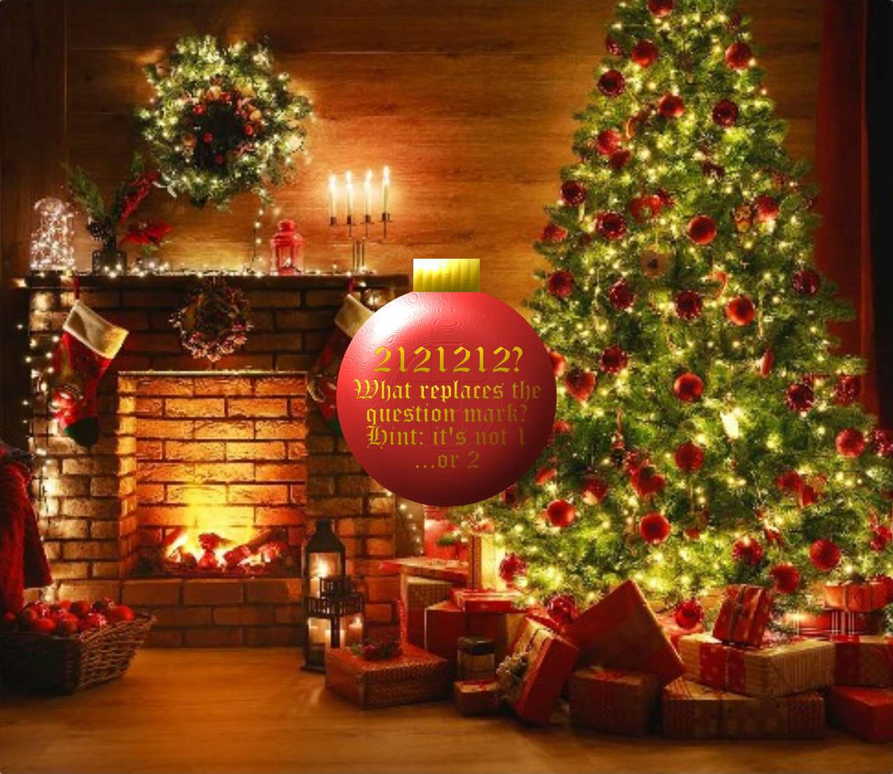 The NegaByte Christmas Puzzle 2023 - 2121212?